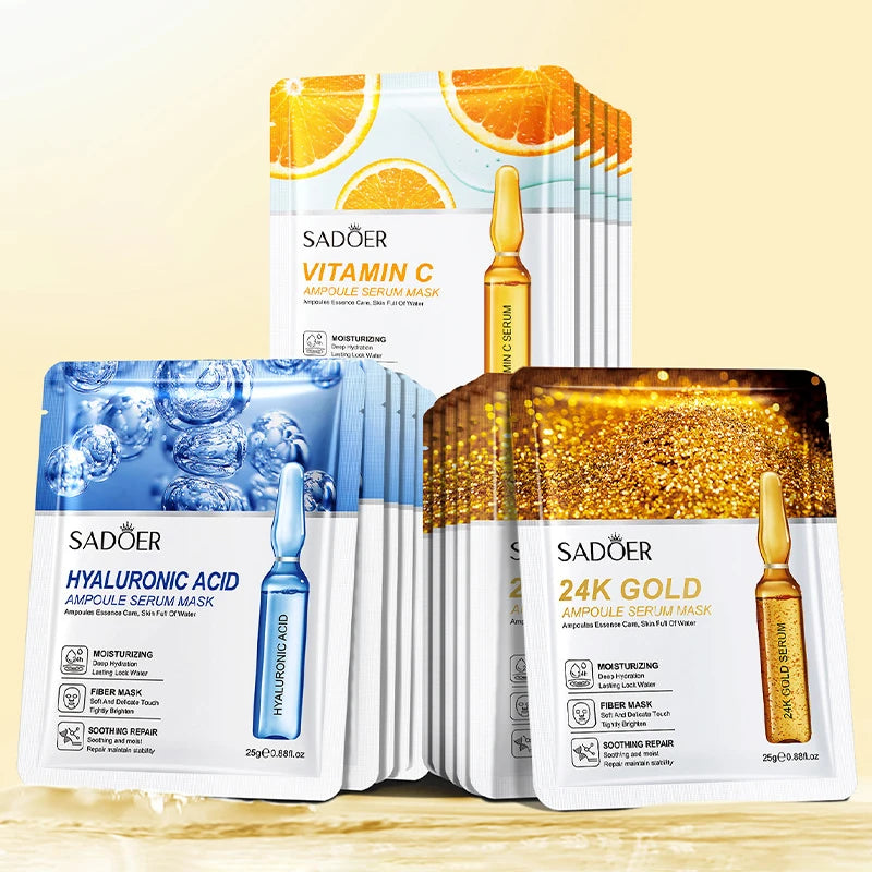 24k Gold Hyaluronic Acid Face Mask