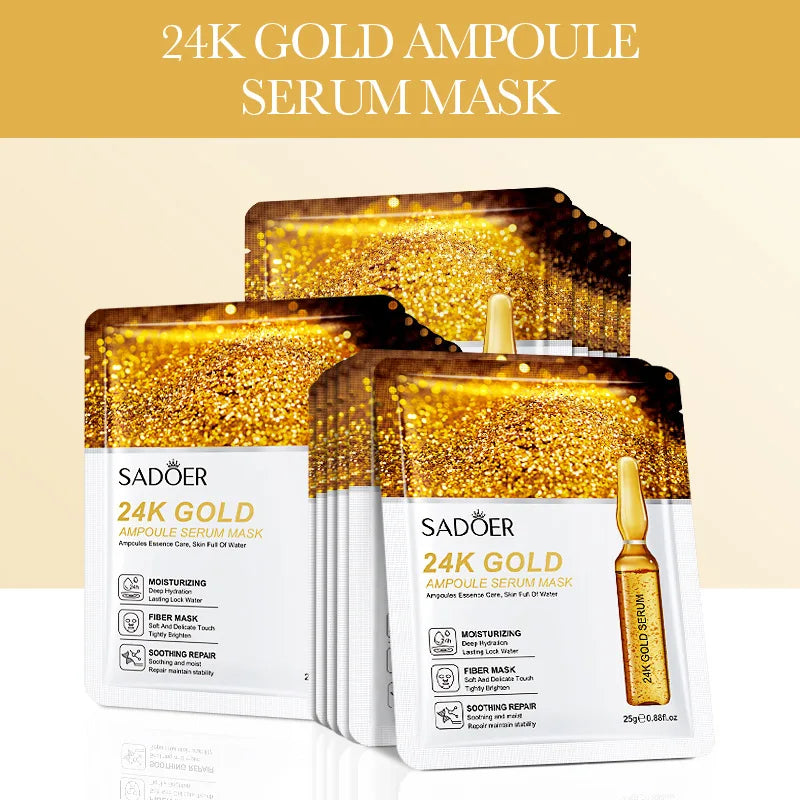 24k Gold Hyaluronic Acid Face Mask