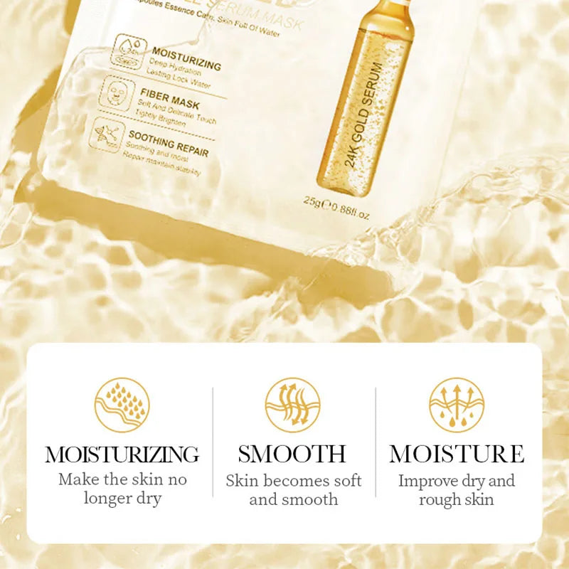 24k Gold Hyaluronic Acid Face Mask