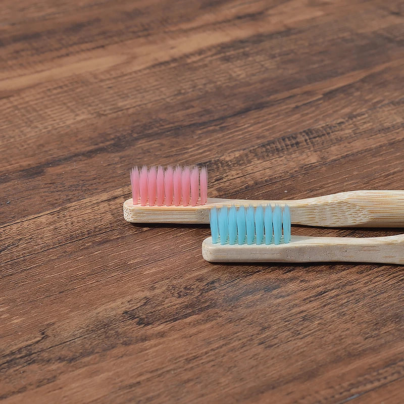 5 Pack Bamboo Toothbrush